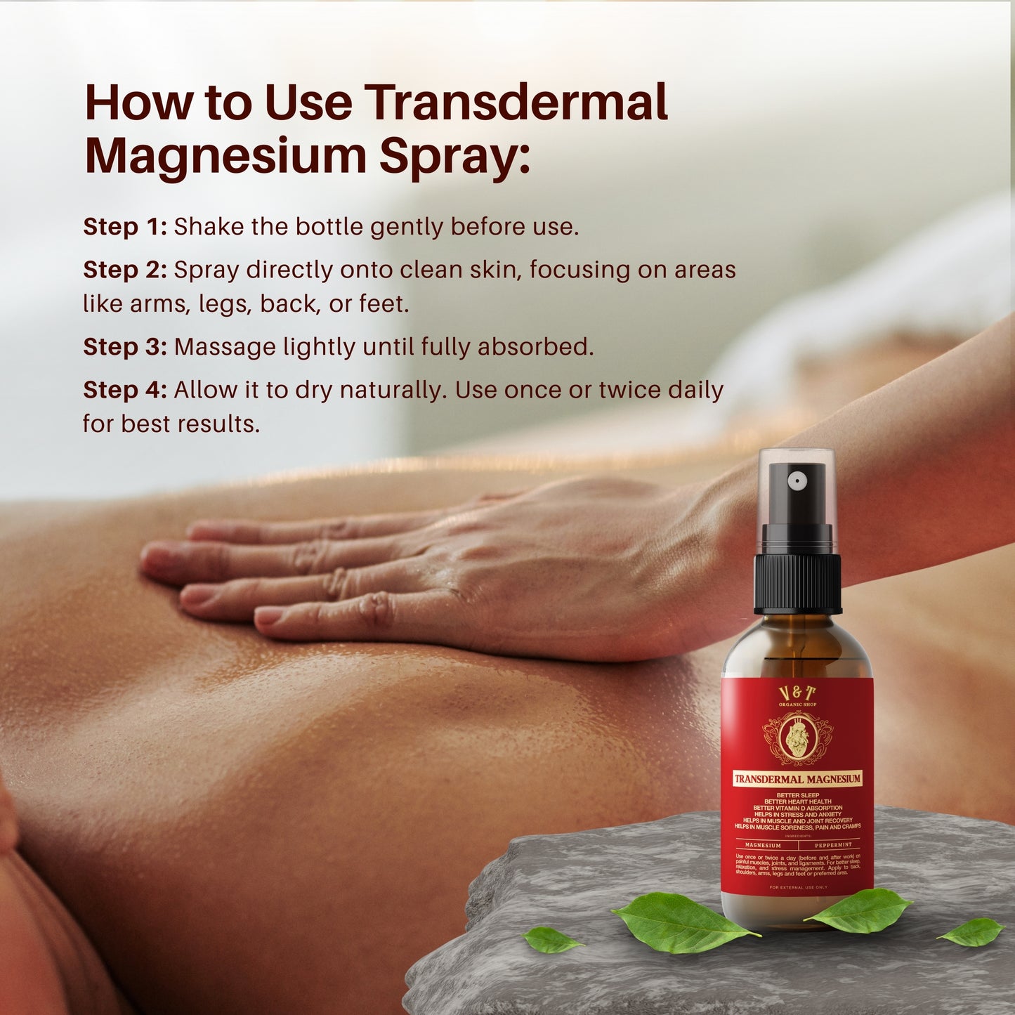 V&T Transdermal Magnesium Spray
