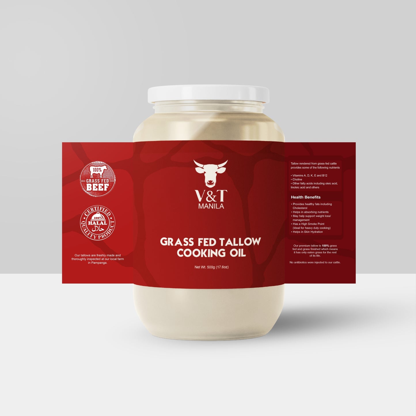 V&T Tallow Cooking Oil