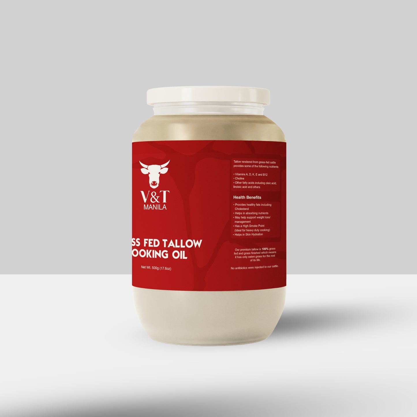 V&T Tallow Cooking Oil